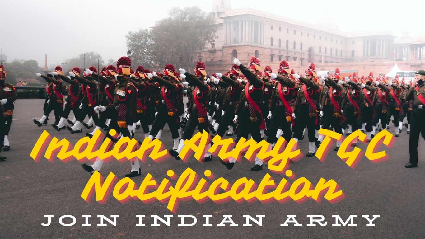 indian army tgc notification